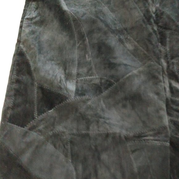 Mattina J 100% Genuine Leather Maxi Skirt - Picture 12 of 15